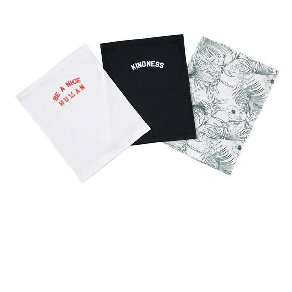 NWT Sub Urban Suburban Riot Gaiter Face Masks Buffs Set of 3 Nice Human Graphic - Picture 9 of 11